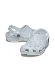 CROCS CLASSIC TWEED CLOG Sabot de papuci miraj - Pantofi unisex - 4