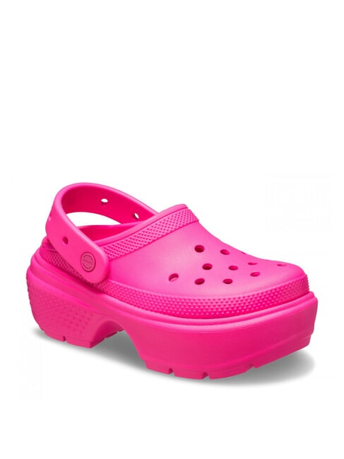 STOMP CLOG W Papuci cu platformă și saboți roz îndrăgostit - Pantofi unisex