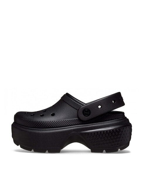 STOMP CLOG W Papuci cu platformă și saboți negru - Pantofi unisex