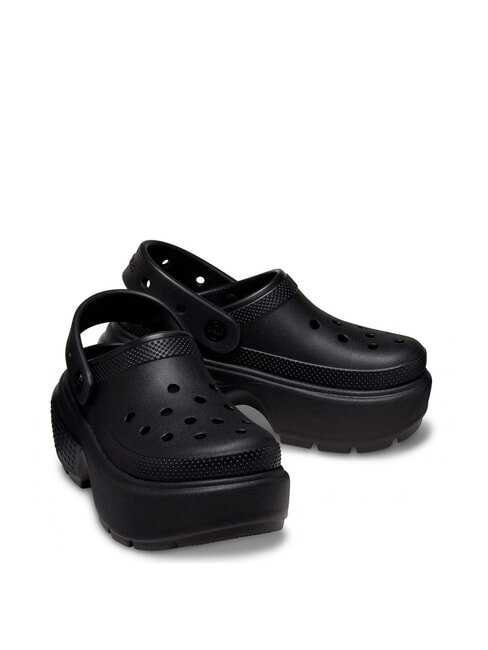 STOMP CLOG W Papuci cu platformă și saboți negru - Pantofi unisex
