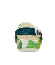 CROCS CLASSIC GLOW SLIME MONSTERSCGT Sabot de papuci strălucire verde - Pantofi pentru bebeluși - 6