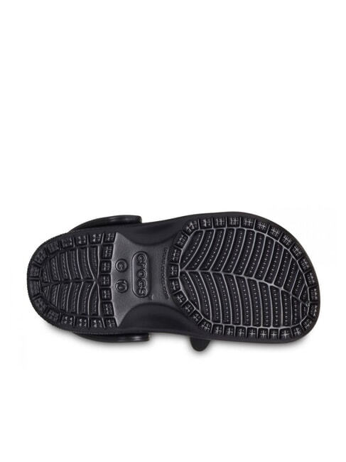 CLASSIC GLOW BLACK CAT CLOG T Sabot de papuci negru - Pantofi pentru bebeluși