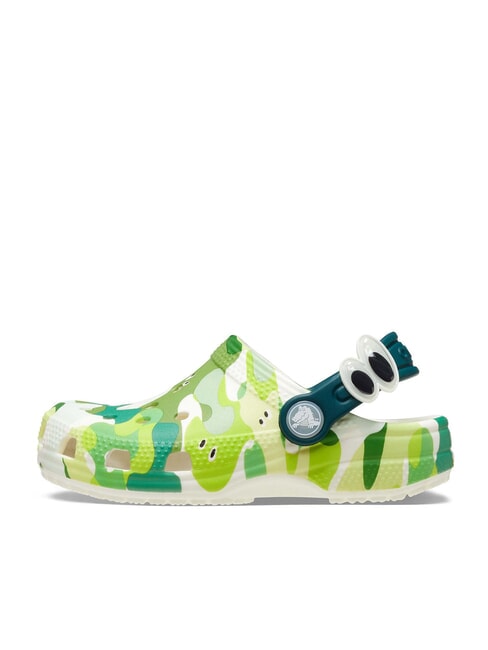 CLASSIC GLOW SLIME MONSTERSCGT Sabot de papuci strălucire verde - Pantofi pentru bebeluși