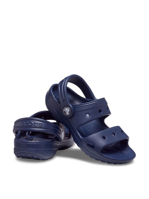 CLASSIC CROCS SANDAL T Papuci cu benzi marina - Pantofi pentru bebeluși