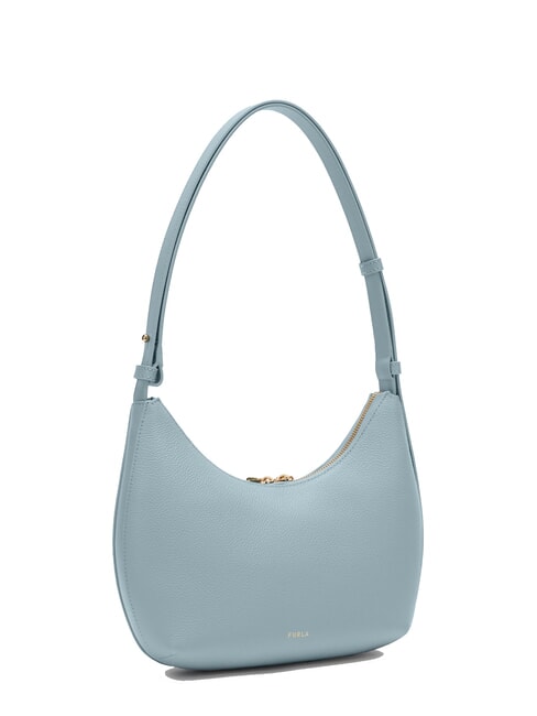 GOCCIA Geanta de umar din piele ciocanita cirrus - Genți femei