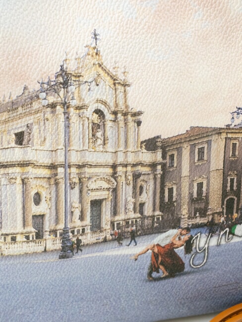 YESBAG Geantă de umăr medie catedrala catania - Genți femei