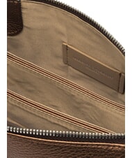 GIANNI CHIARINI THREE Geantă de umăr din piele metalică prăjit - Genți femei - 5