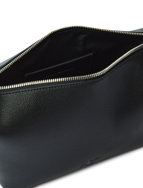 CKJ ULTRALIGHT Geantă de umăr cu logo pe negru - Genți femei