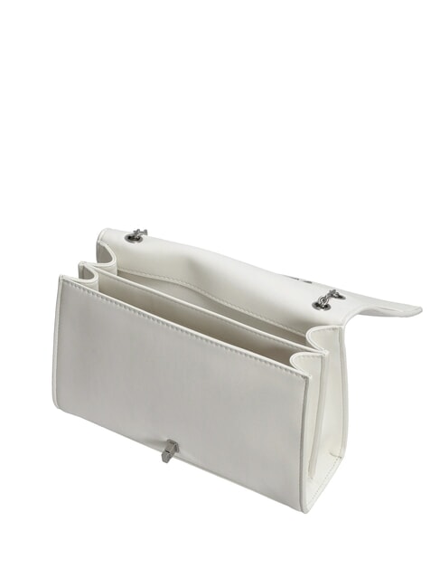 CK RE-LOCK Bursă medie convertibilă crin alb - Genți femei