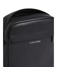 CALVIN KLEIN CK MUST Geantă cu buzunar pe negru - Genți de umăr bărbați - 3