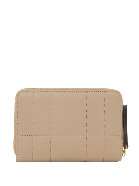 TH FEMININE Portofel cu fermoar taupe de coastă - Portofele femei