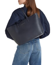 TOMMY HILFIGER TH LOGOTAPE  Sacoșă de cumpărături albastru spațial/negru - Genți femei - 4