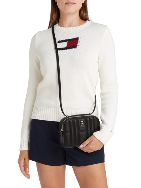 TH FEMININE  Geantă mini pentru cameră de umăr negru - Genți femei