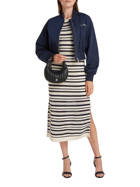 TH FEMININE Geantă mini cu curea de umăr negru - Genți femei