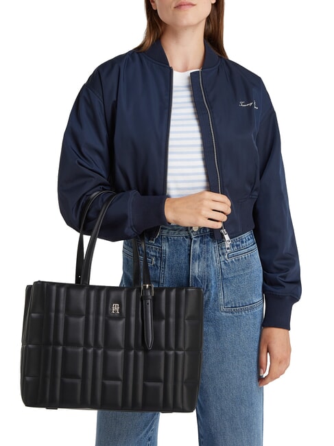 TH FEMININE  Geantă de umăr negru - Genți femei