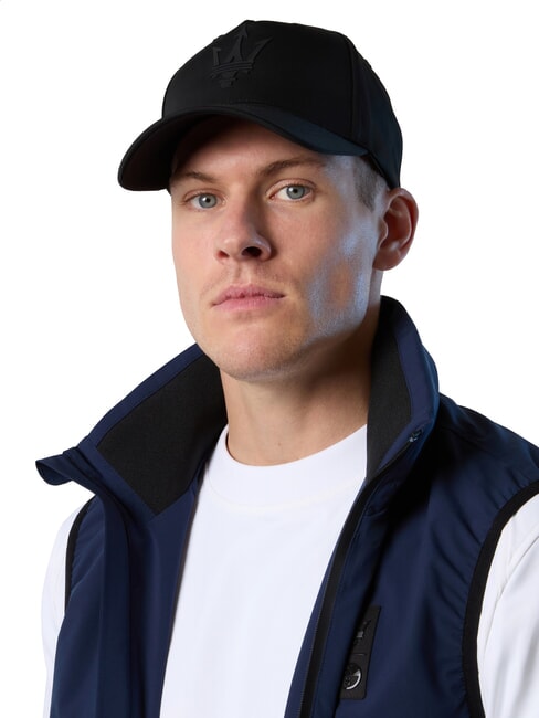 NS X MASERATI Pălărie cu vizieră negru - Căciuli