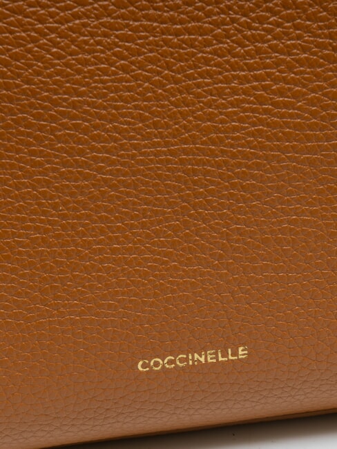 PRIMROSE Rucsac din piele ciocănită CUIR - Genți femei