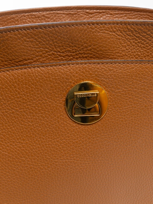 LIYA Geantă de umăr din piele ciocănită CUIR - Genți femei