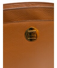 COCCINELLE LIYA Geantă de umăr din piele ciocănită CUIR - Genți femei - 5