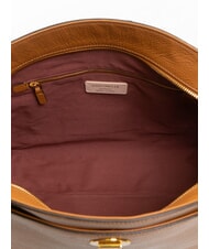 COCCINELLE LIYA Geantă de umăr din piele ciocănită CUIR - Genți femei - 6