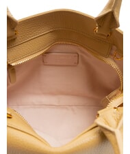 COCCINELLE TALEA Geantă mini servietă din piele bej proaspăt - Genți femei - 5