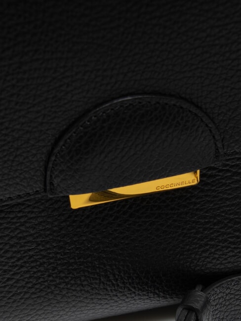 TALEA Geantă mini servietă din piele negru - Genți femei