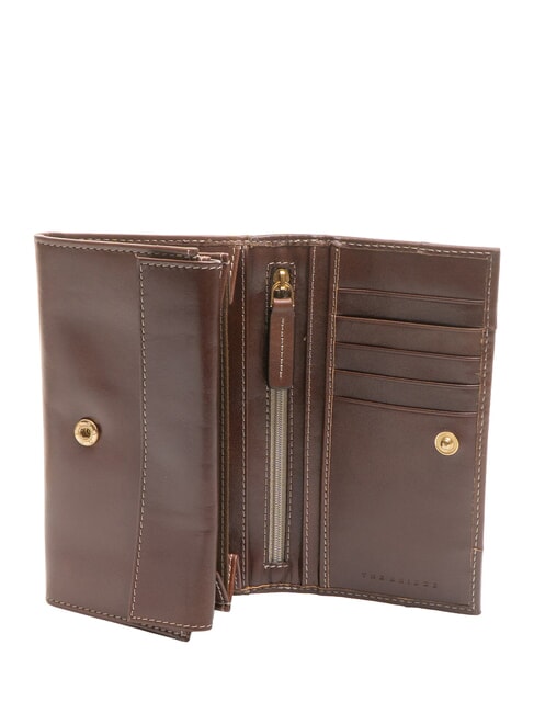 AUSTER  Portofel pentru femei natural / maro abb. aur - Portofele femei