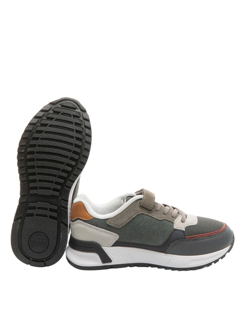 DALTON CROSS KIDS Adidași antracit/gri-gălbui/burgundy - Pantofi pentru bebeluși