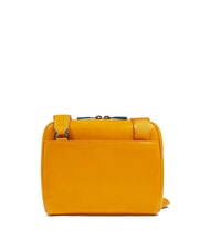 PIQUADRO BLUE SQUARE Geantă de piele galben - Genți de umăr bărbați - 3