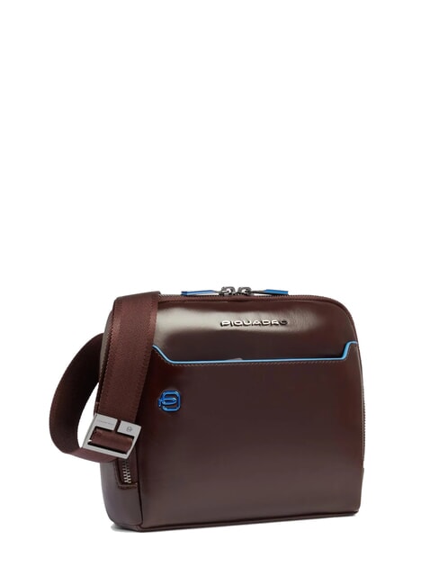 BLUE SQUARE Geantă de piele MAHOGANY - Genți de umăr bărbați