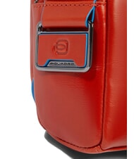 PIQUADRO BLUE SQUARE Rucsac din piele cu un singur umăr piele4 - Genți de umăr bărbați - 4