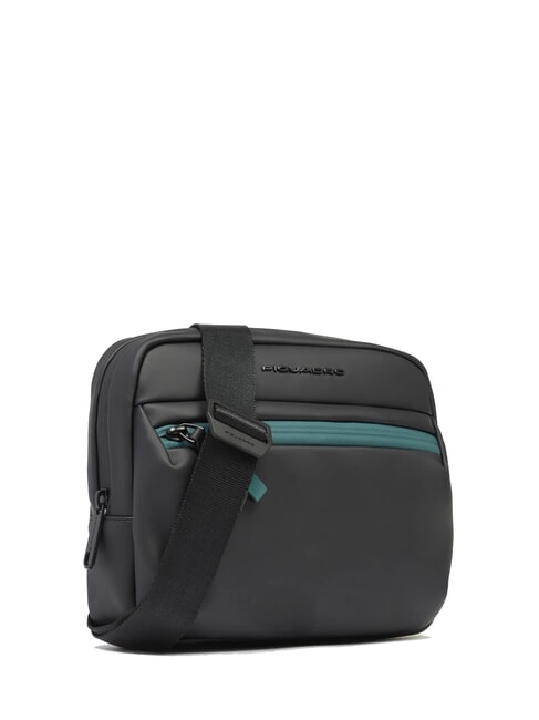 CORNER SPECIALE GOMMATO Geantă hidrofugă negru - Genți de umăr bărbați