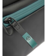 PIQUADRO CORNER SPECIALE GOMMATO Geantă hidrofugă negru - Genți de umăr bărbați - 4