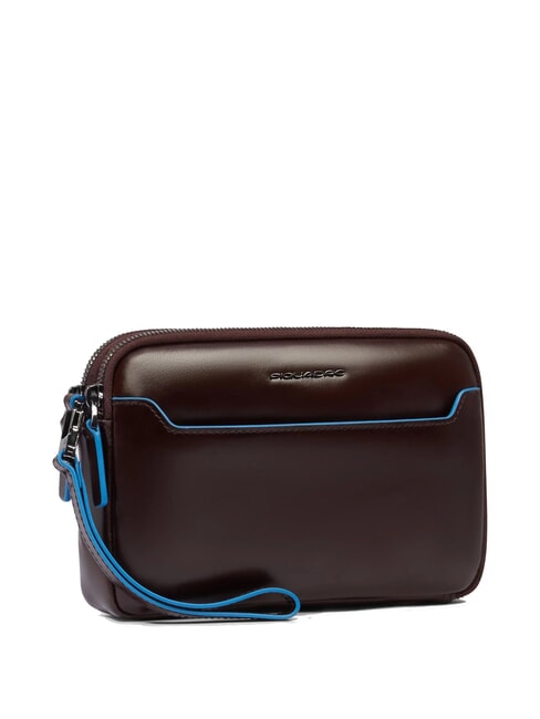 BLUE SQUARE Geantă de m&acirc;nă din piele pentru bărbați MAHOGANY - Husă pentru tabletă și organizator