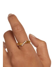 PDPAOLA THE NEW ESSENTIALS ANNA Inel placat cu aur cu zirconiu aur - Inele - 3