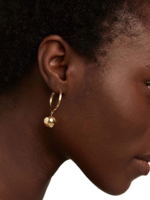 LES PETITES SUPER FUTURE Cercei placați cu aur aur - Cercei