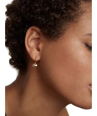 PDPAOLA ESSENTIALS L'ABSOLU ENGRAVE ME  Cercei placați cu aur - Cercei