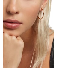 PDPAOLA FIVE VANILLA Cercei rotunzi placați cu aur aur - Cercei - 5
