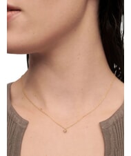 PDPAOLA COLOR GREY FLEUR Colier cu pandantiv și zirconiu și gheare aur - Lănțișoare - 4