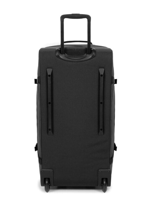 DUFFEL PACK WHEEL M Trolley geantă de voiaj medie, hidrofugă prelată neagră2 - Trolere semirigide