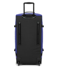 EASTPAK DUFFEL PACK WHEEL L Trolley mare pentru geantă de voiaj hidrofugă prelată albastră - Trolere semirigide - 8