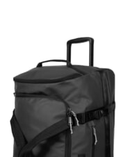 EASTPAK DUFFEL PACK WHEEL L Trolley mare pentru geantă de voiaj hidrofugă prelată neagră2 - Trolere semirigide - 4
