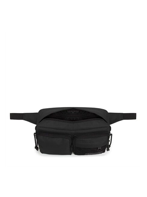 DOUBLE CROSSBODY Borsetă cu mai multe buzunare BLACK - Borsete de br&acirc;u