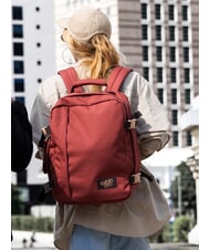 CABINZERO CLASSIC 28L Rucsac de călătorie Underseater sangria roșie - Rucsacuri pentru școală și timp liber - 8