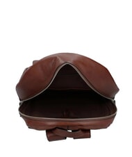 THE BRIDGE BIAGIO Rucsac din piele maro 14/ruteniu paladiu - Rucsacuri pentru școală și timp liber - 5