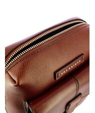 THE BRIDGE BIAGIO Geantă de piele maro 14/ruteniu paladiu - Genți de umăr bărbați - 4