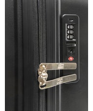 LESAC SLIDE Cărucior extensibil mediu negru - Trolere rigide - 6