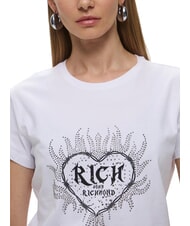 JOHN RICHMOND ZARES  Tricou cu mânecă scurtă alb - tricou - 3
