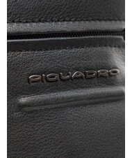 PIQUADRO AKRON Rucsac din piele pentru laptop de 15,6" negru - Rucsacuri pentru laptop - 5