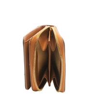 GIANNI CHIARINI WALLETS VACCHETTA CALF Portofel mic din piele netedă nuca - Portofele femei - 4